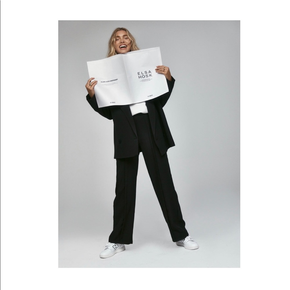 4th & Reckless || ELSA WIDE LEG TROUSER BLACK